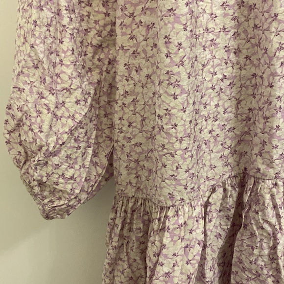 Floral purple/white sundress - Picture 4 of 8